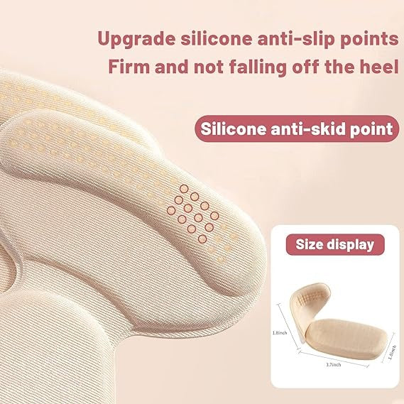 1 Pairs Heel Insoles Patch Pain Relief Cushion Pads.