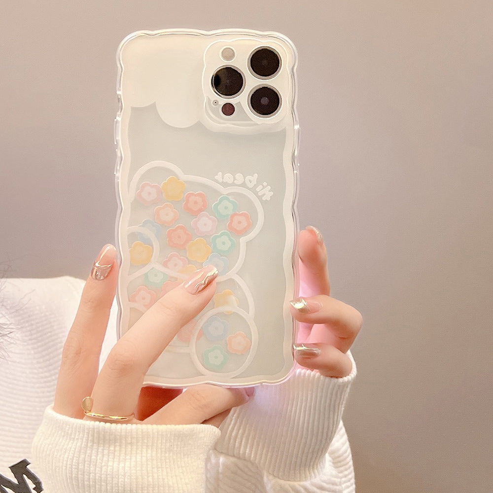 Transparent Bear - iPhone Case