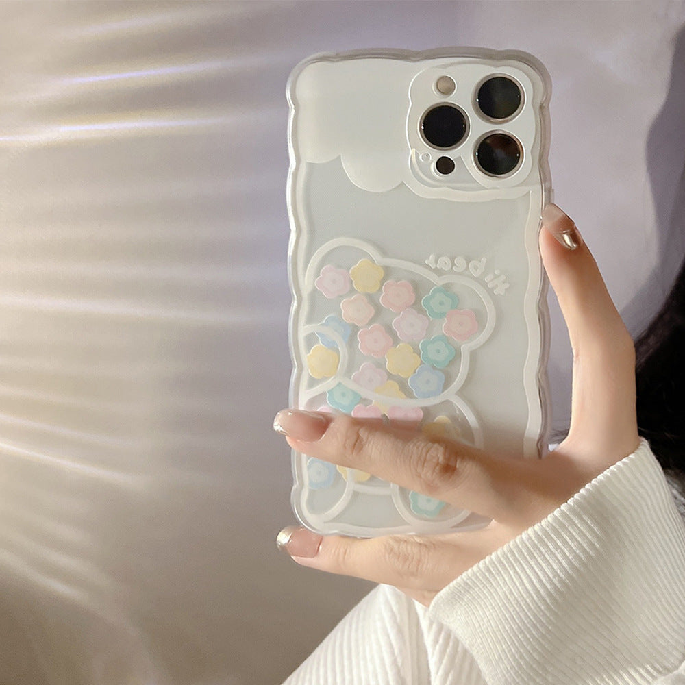 Transparent Bear - iPhone Case