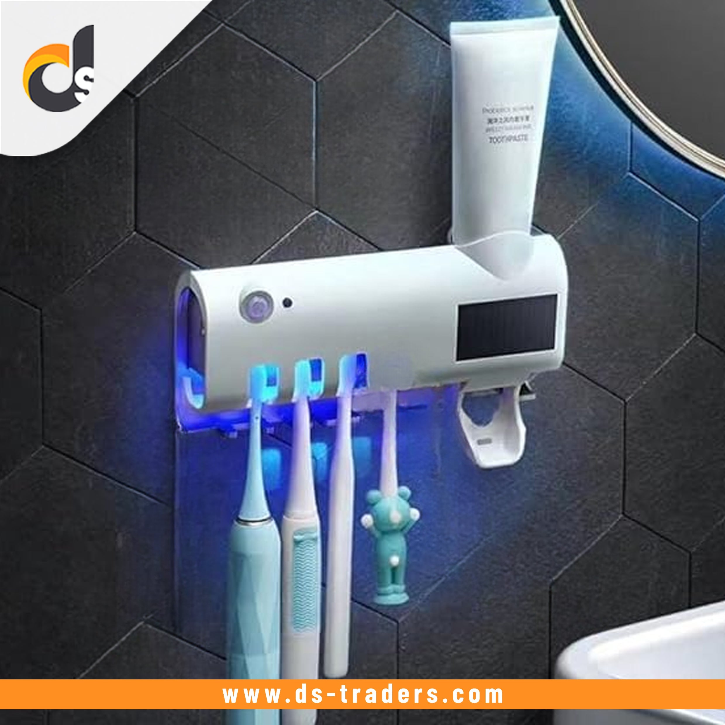 Toothbrush Sterilizer and Dispenser