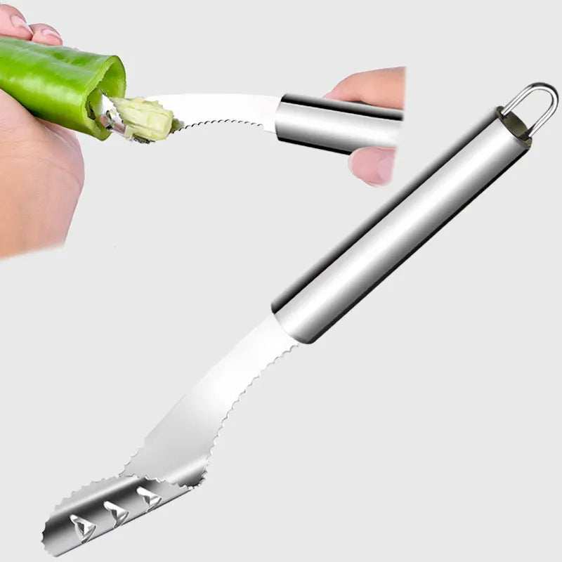 Vegetable Cutter and Seed Remover