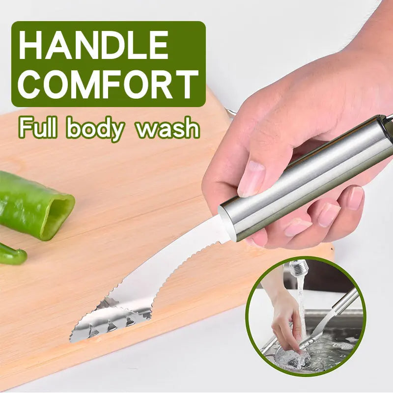 Vegetable Cutter and Seed Remover