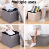 Sofa Style Foldable Storage Stool