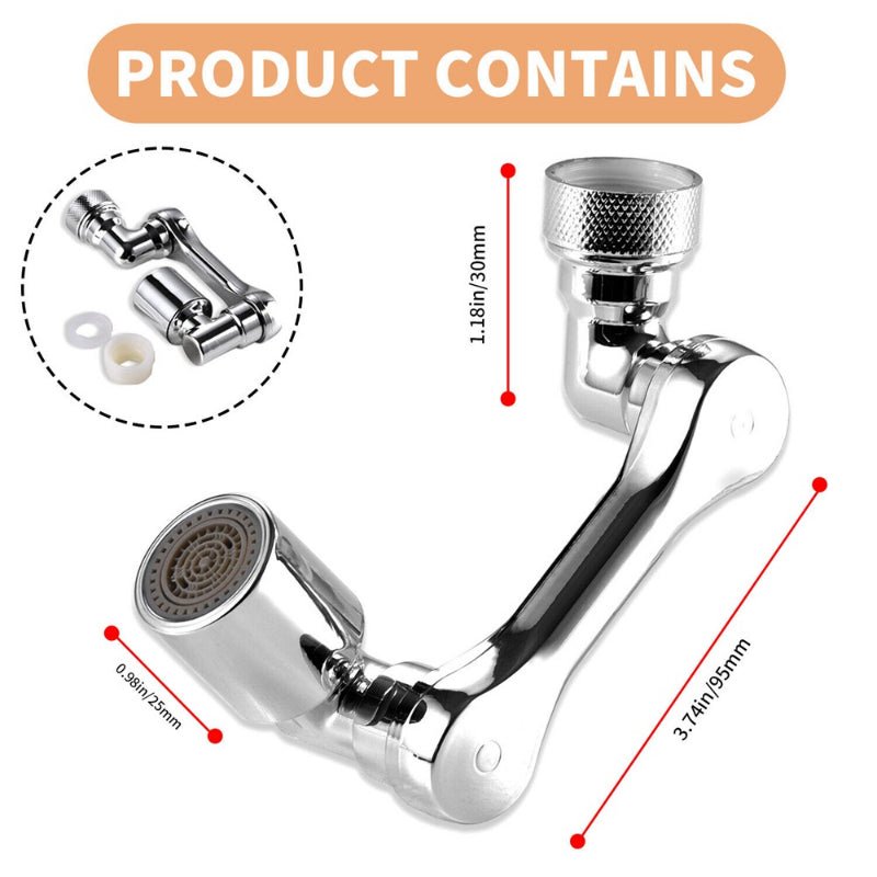 Universal Rotating Splash Filter Faucet