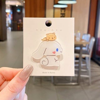 Lovely Sanrio Cinnamoroll Design Badge Brooch