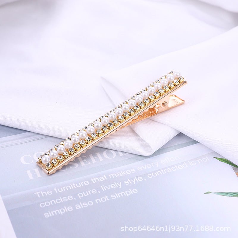 Pearl Diamond Hair Clip