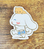 Lovely Sanrio Cinnamoroll Design Badge Brooch